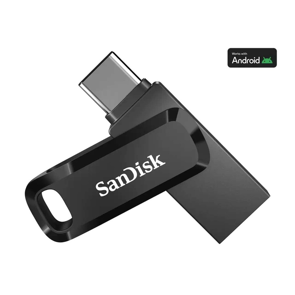 SanDisk Ultra Dual Drive Go USB Type-C™ - 128GB (Black) SDDDC3-128G-G46